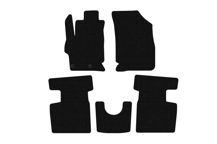 Peugeot 301 2012– Gumové autokoberce Carsuit (2017+, SD, černé) Image