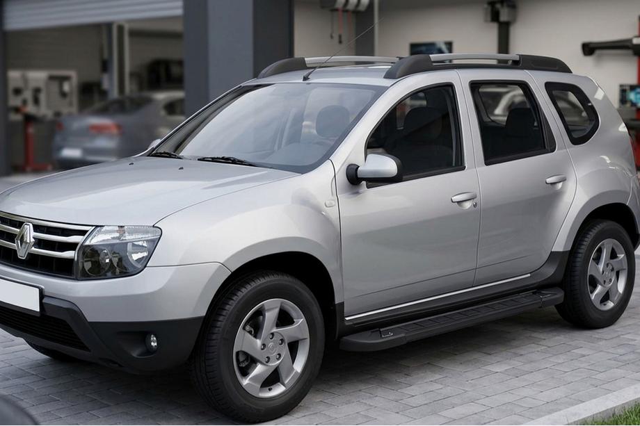 Dacia Duster 2008–2018 Boční nášlapy RedLine Black (2 ks, hliník) Image