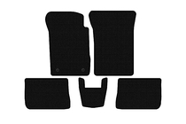 Renault Symbol 2008–2013 Gumové autokoberce Carsuit (SD, černé) fotografie 1