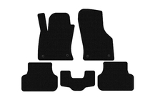 Seat Leon 2013–2020 Gumové autokoberce Carsuit (2013-2016, SW, černé) fotografie 1
