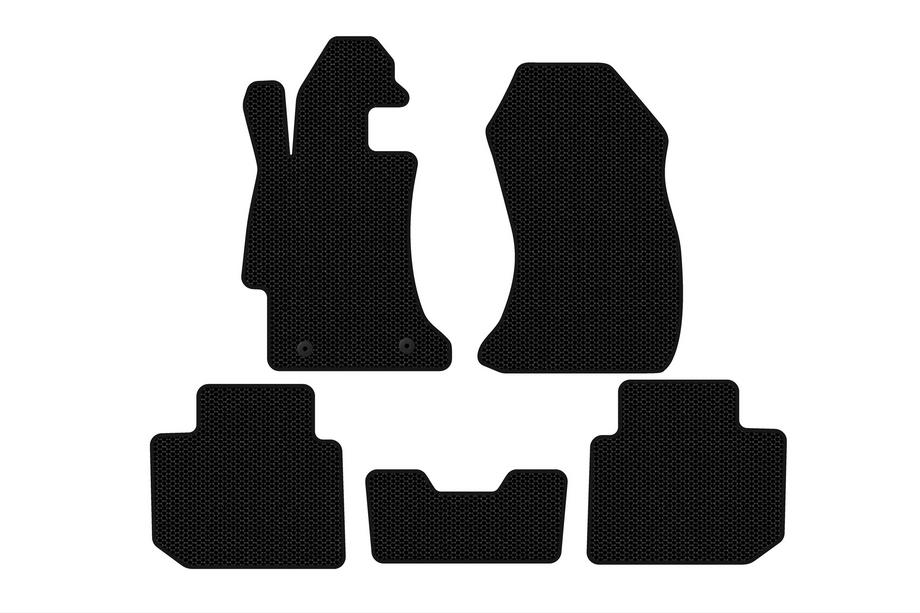 Subaru Impreza 2011–2016 Gumové autokoberce Carsuit (SD, černé) Image
