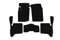 Suzuki Vitara 1998–2006 Gumové autokoberce Carsuit (3dveřové, černé) fotografie 1