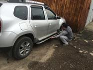 Renault Duster 2008–2017 Boční nášlapy Vison (2 ks, hliník / nerez) fotografie 7