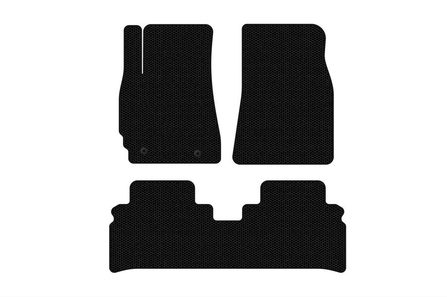 Toyota Highlander 2000–2008 Gumové autokoberce Carsuit (černé) Image