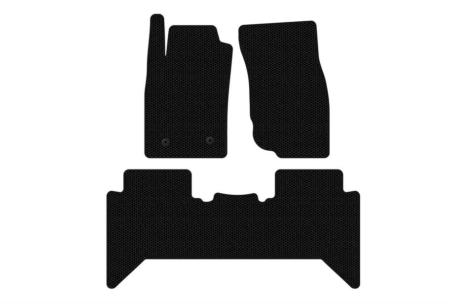 Toyota Hilux 2006–2015 Gumové autokoberce Carsuit V2 (černé) Image