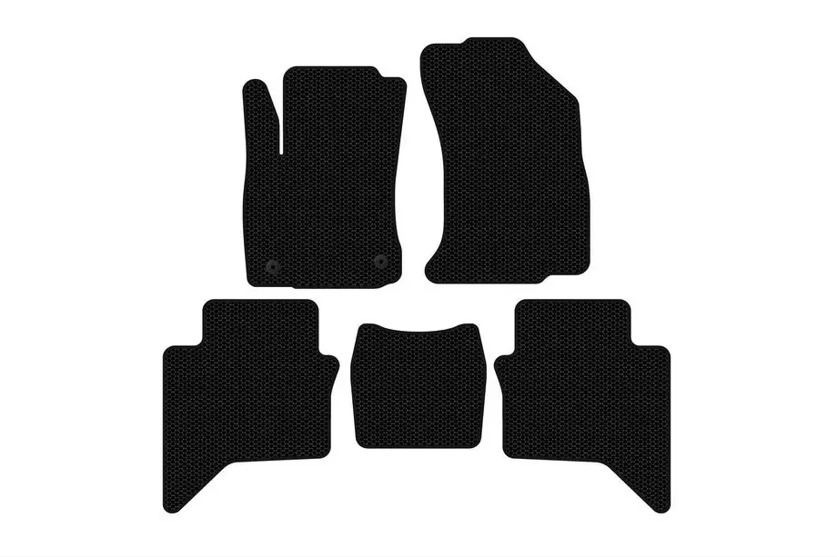 Toyota Hilux 2015– Gumové autokoberce Carsuit (černé) Image