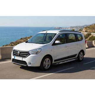 Boční nášlapy Sunrise (2 ks, hliník) Dacia Lodgy 2012–2022 fotografie 1