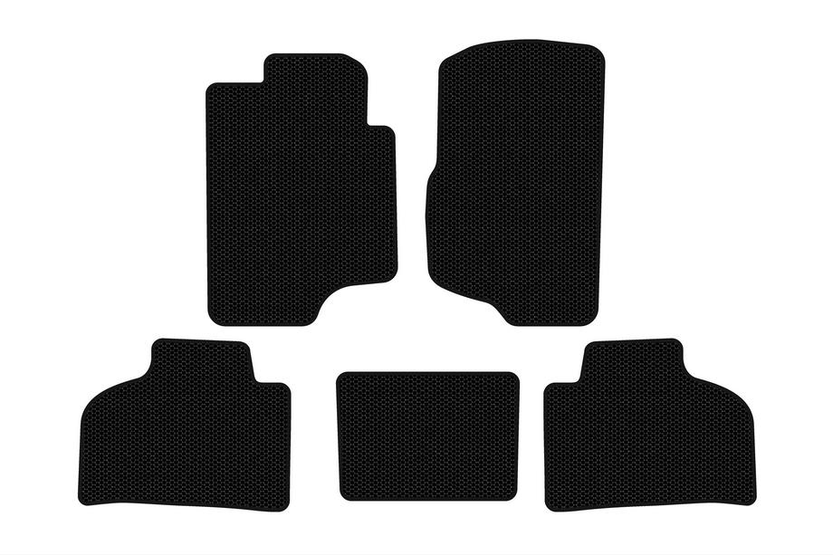 Chevrolet Silverado 2007–2013 Gumové autokoberce Carsuit (černé) Image