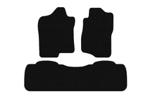 Chevrolet Suburban 2007–2014 Gumové autokoberce Carsuit (černé) fotografie 1