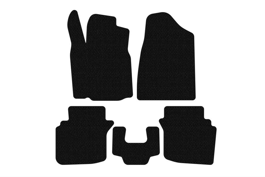 Chrysler Sebring II 2001–2006 Gumové autokoberce do interiéru Carsuit (2004-2006, černé) Image