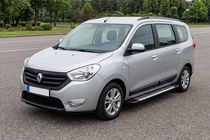 Dacia Lodgy 2012–2022 Boční nášlapy Line (2 ks, hliník) fotografie 1