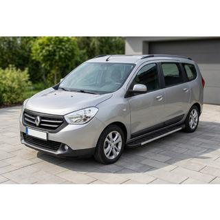 Boční nášlapy Duru (2 ks, hliník) Dacia Lodgy 2012–2022 fotografie 1