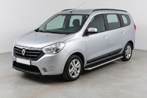 Dacia Lodgy 2012–2022 Boční prahy Maydos V1 (2 ks, hliník ↗ nerez) fotografie 1