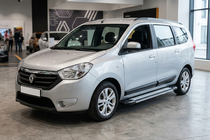 Dacia Lodgy 2012–2022 Boční nášlapy Rainbow (2 ks, hliník) fotografie 1