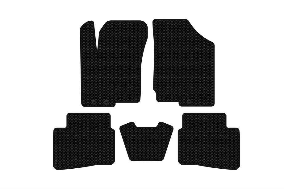 Kia Forte 2008–2024 Gumové autokoberce Carsuit (2008-2012, černé) Image