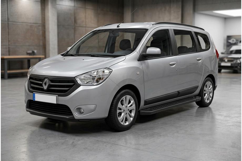 Renault Lodgy 2013–2022 Boční prahy Allmond Black (2 ks, hliník) Image