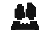 Honda Pilot 2008–2015 Gumové autokoberce Carsuit (2008-2012, 7místné, černé) fotografie 1