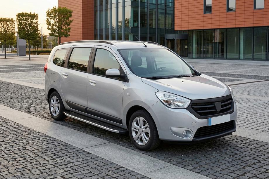 Renault Lodgy 2013–2022 Boční prahy Fullmond (2 ks, hliníkové) Image