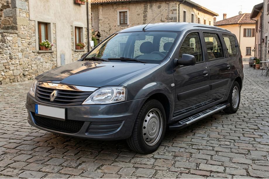 Renault Logan MCV 2005–2013 Boční nášlapy Sunrise (2 ks, hliník) Image