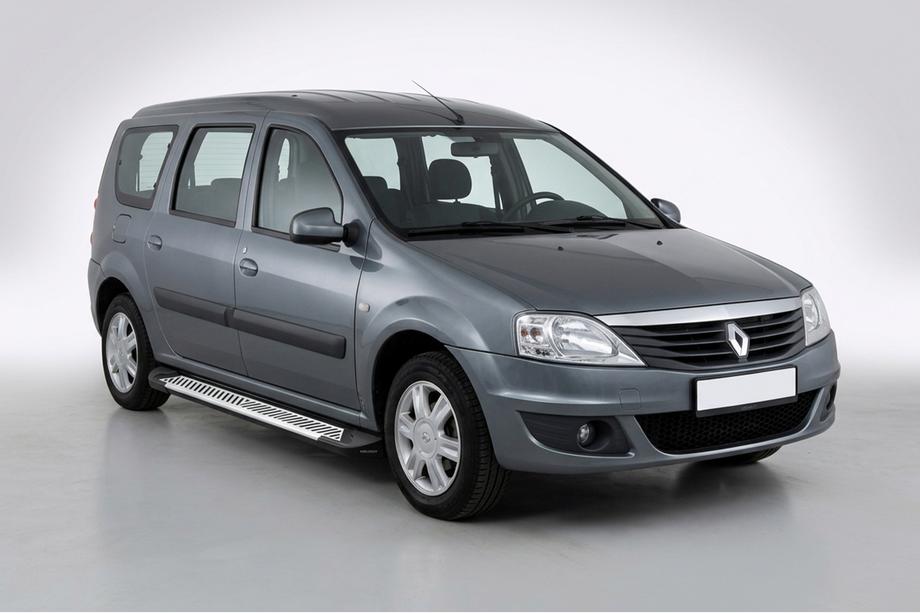 Renault Logan MCV 2005–2013 Boční nášlapy Line (2 ks, hliník) Image