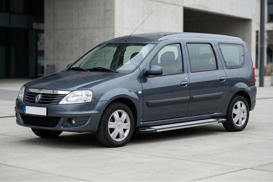Renault Logan MCV 2005–2013 Boční nášlapy Rainbow (2 ks, hliník) Image