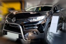 Renault Kadjar 2015–2022 Nerezový přední ochranný rám (bullbar) fotografie 3