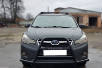 Subaru XV 2011–2017 Přední ochranný rám (bullbar) F1-71 Black (nerez) fotografie 1