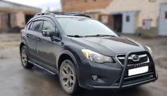 Subaru XV 2011–2017 Přední ochranný rám (bullbar) F1-71 Black (nerez) fotografie 3