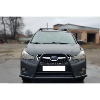 Přední ochranný rám (bullbar) F1-71 Black (nerez) Subaru XV 2011–2017 fotografie 1
