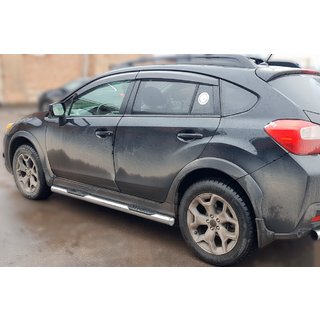 Boční trubky BB002 (2 ks, nerez) Subaru XV 2011–2017 fotografie 3