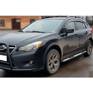 Boční trubky BB002 (2 ks, nerez) Subaru XV 2011–2017 fotografie 1