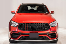 Mercedes GLC Coupé C253 2016–2023 Přední maska chladiče GT Panamericana GT-R (pro GLC 43 AMG/GLC 63 AMG/AMG-Line 2019-2022) fotografie 2