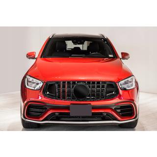 Přední maska chladiče GT Panamericana GT-R (pro GLC 43 AMG/GLC 63 AMG/AMG-Line 2019-2022) Mercedes GLC Coupé C253 2016–2023 fotografie 2