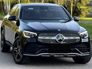 Mercedes GLC Coupé C253 2016–2023 Přední maska chladiče Diamond Silver (pro GLC 43 AMG/GLC 63 AMG/AMG-Line 2019-2022) S přípravou pro kameru fotografie 1