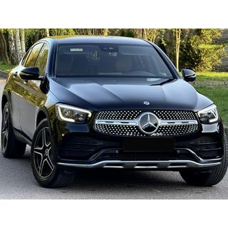 Přední maska chladiče Diamond Silver (pro GLC 43 AMG/GLC 63 AMG/AMG-Line 2019-2022) Mercedes GLC Coupé C253 2016–2023 fotografie 1
