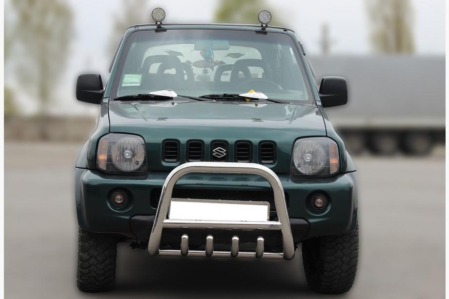 Suzuki Jimny 1998–2018 Přední ochranný rám F2-01 (nerez) Image