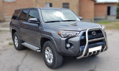 Toyota 4Runner 2009–2024 Přední ochranný rám F1-50 (2014-2024, nerez) fotografie 2