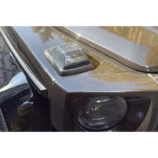 Směrové opakovače na kapotu W464-Black V2 (2018-2022, 2 ks)