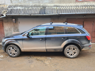 Audi Q7 2005–2015 Střešní nosič (příčníky) na integrované podélníky, uzamykatelný WingCarrier V2 (2 ks) Šedá fotografie 2