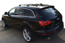 Audi Q7 2005–2015 Střešní nosič (příčníky) na integrované podélníky, uzamykatelný WingCarrier V2 (2 ks) Šedá fotografie 19
