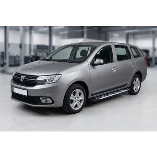 Boční nášlapy Sunrise (2 ks, hliník) Renault Logan MCV 2013–2022 fotografie 1