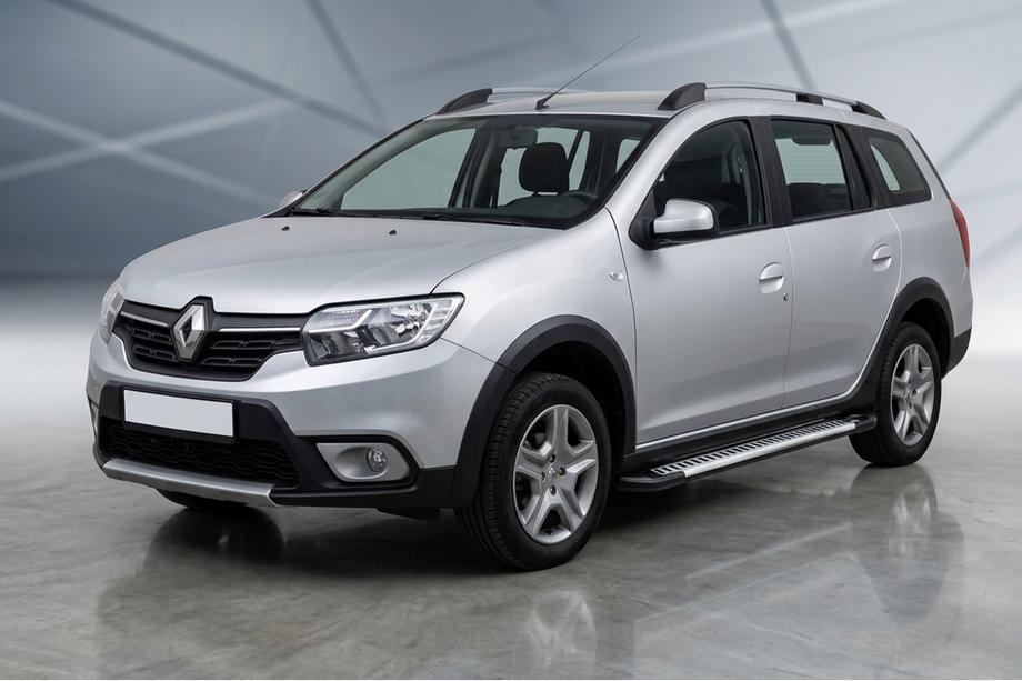 Renault Logan MCV 2013–2022 Boční nášlapy Line (2 ks, hliník) Image