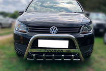 Volkswagen Touran 2010–2015 Nerezový přední ochranný rám (bullbar) fotografie 1