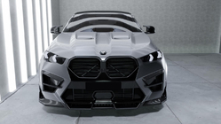 BMW X6 G06 2019–2027 Kompletní body kit pro X6M F96 LU-Design Carbon (2023+) fotografie 1