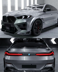 BMW X6 G06 2019–2027 Kompletní body kit pro X6M F96 LU-Design Carbon (2023+) fotografie 3