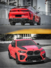 BMW X6 G06 2019–2027 Sada bodykitu pro X6M F96 SQ-Design Carbon (2023+) fotografie 2