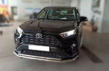 Toyota Rav 4 2019–2025 Přední ochranný rám F3-10 (nerez) fotografie 3