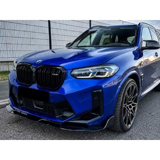 Přední lip spoiler (pro F97 2022-2024, lesklá černá) BMW X3 G01 2018– fotografie 1
