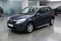 Dacia Sandero 2007–2013 Boční prahy RedLine V1 (2 ks, hliník) fotografie 1