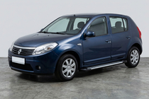 Dacia Sandero 2007–2013 Boční nášlapy Line (2 ks, hliník) fotografie 1
